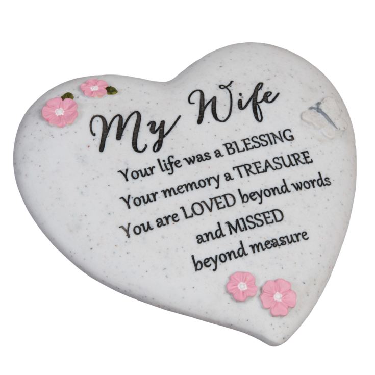 Thoughts Of You Graveside Heart - Wife product image