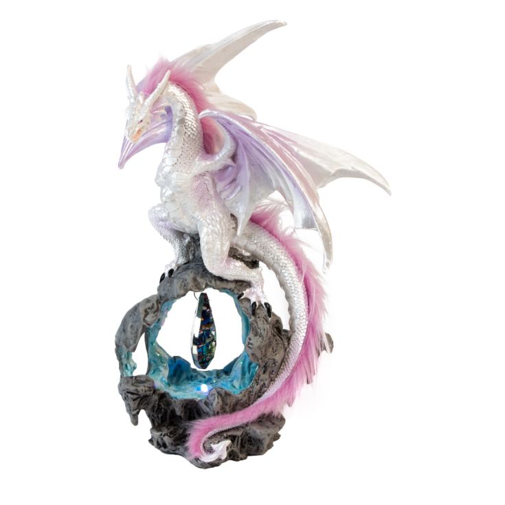 Mystic Legends White Dragon with Lilac Mane & Crystal product image