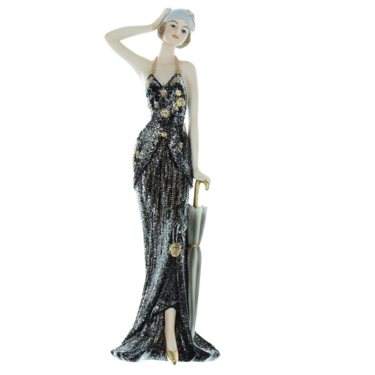 'Broadway Belles' Black Dress 32cm Rose *(12/6)* product image