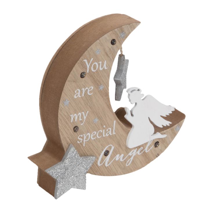Thoughts of You LED Moon Plaque - Special Angel product image