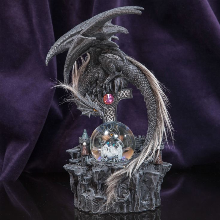 Mystic Legends Black Dragon with LED Light Up Glitterball product image