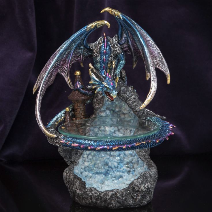 Mystic Legends Blue Dragon Oil Burner 24cm product image