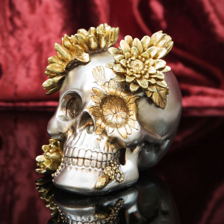 Day Of The Dead - Skull Figurine - 15cm product image