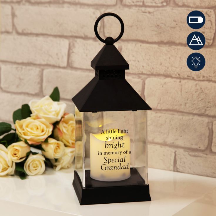 Thoughts of You Graveside Lantern - Grandad product image