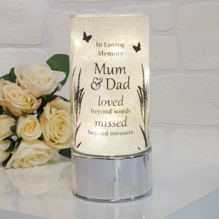 Thoughts of You Tube Light - Mum & Dad product image