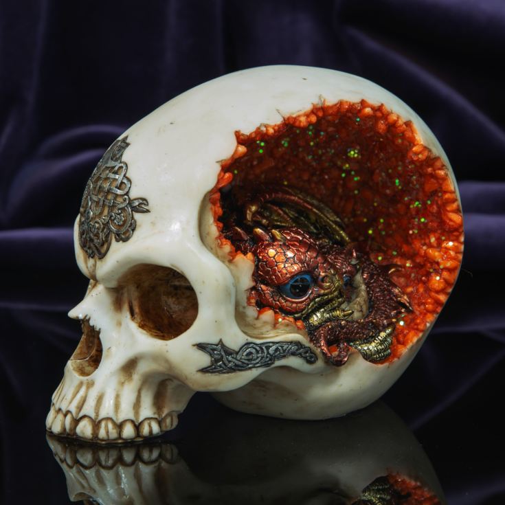 Mystic Legends Open Skull Ornament 13cm product image