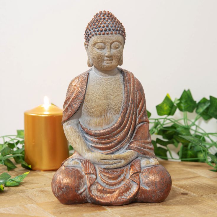 Sitting Thai Buddha Figurine 25cm product image