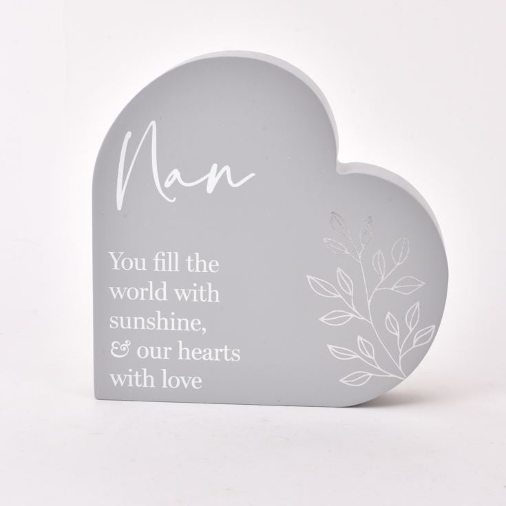 Moments Heart Plaque - Nan product image