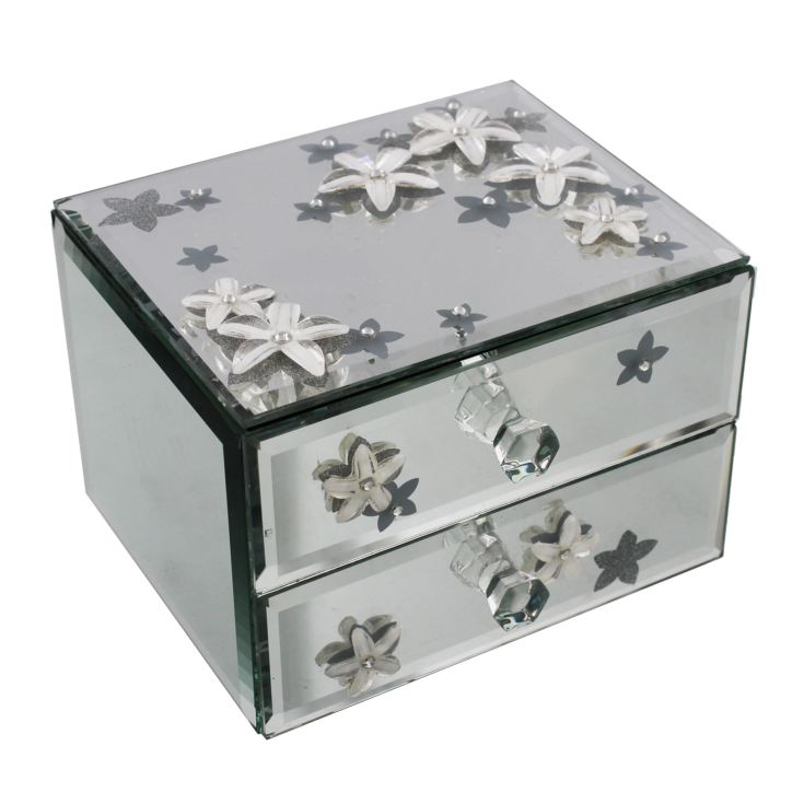 Sophia Glass & Epoxy Flower Series Jewellery Box product image