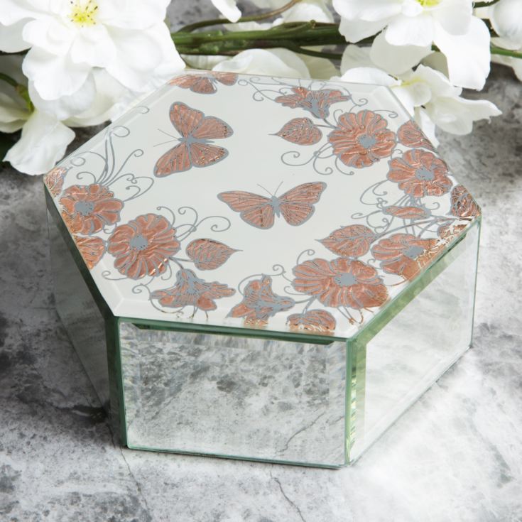 Sophia Rose Gold Collection Trinket Box product image