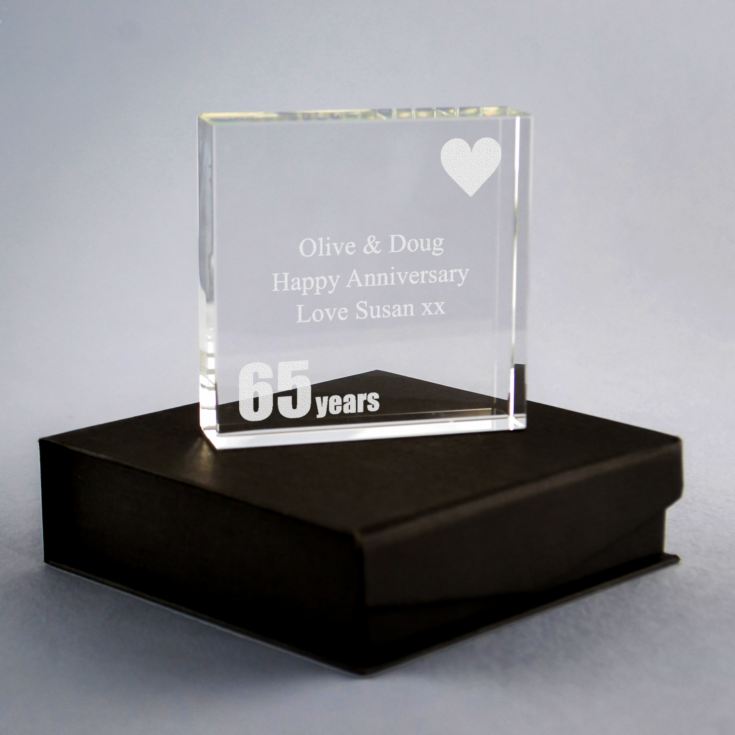 65th (Blue Sapphire) Anniversary Keepsake product image