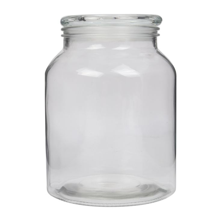 Clear Glass Vintage Jar 21.5cm product image