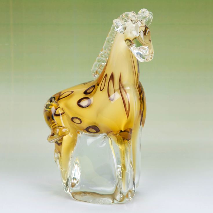 Objets d'Art Handmade Glass Figurine - Giraffe product image