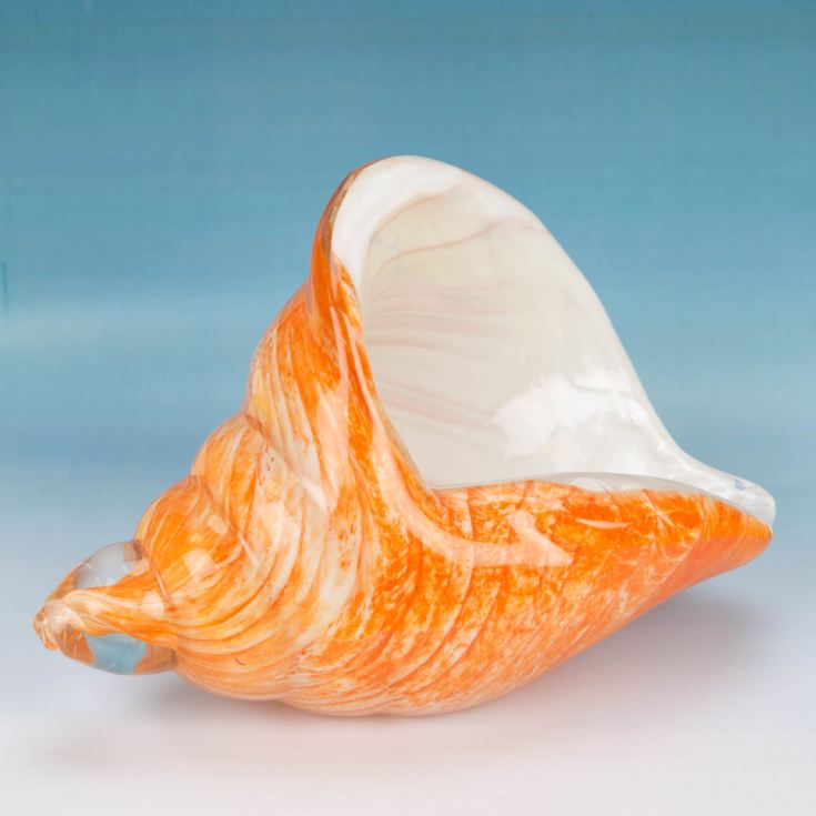 Objets dArt Glass Figurine - Conch Shell product image