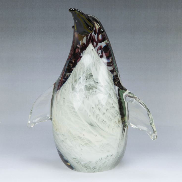 Objets d'Art Handmade Glass Figurine - Penguin product image