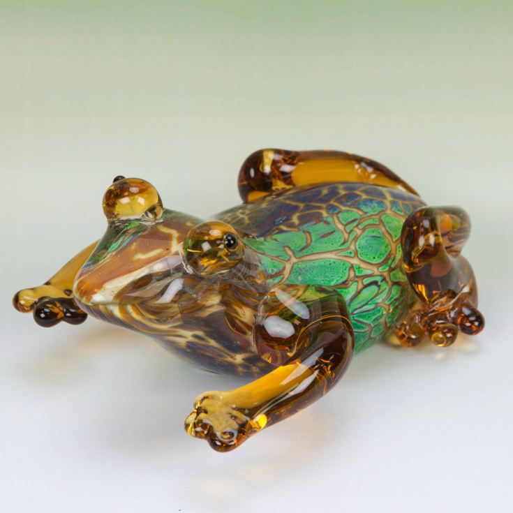 Objets d'Art Handmade Glass Figurine - Frog product image