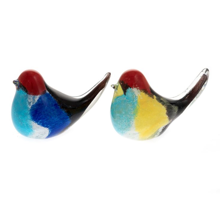 Objets d'Art Glass Figurine - Pair of Birds product image