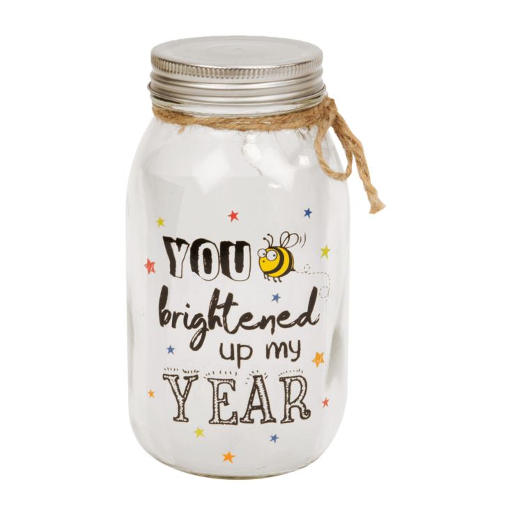 You Brightened Up My Year Light Up Jar product image