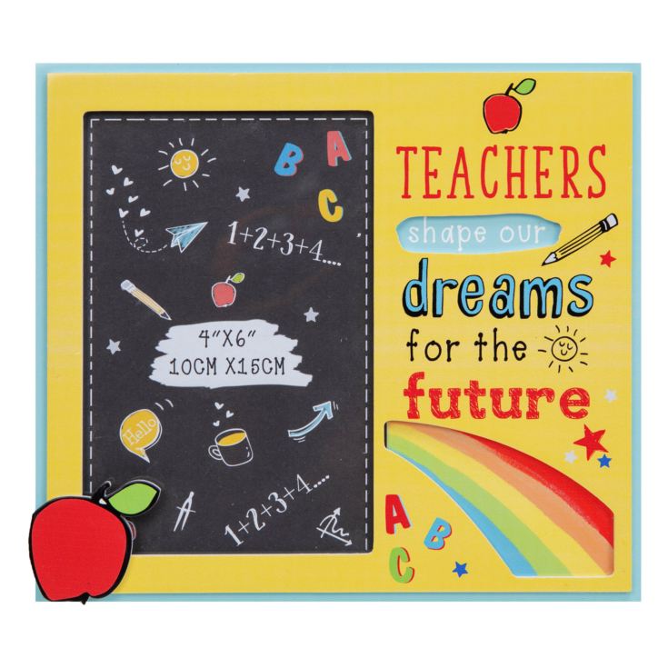 Thank You Teacher MDF Photo Frame 4" x 6" product image