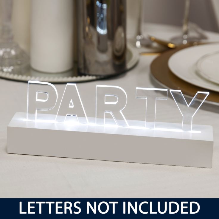 Say It In Lights Power Bar - White LED Lights 25cm product image