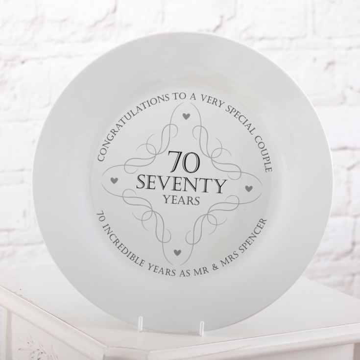 70th Anniversary Plate product image