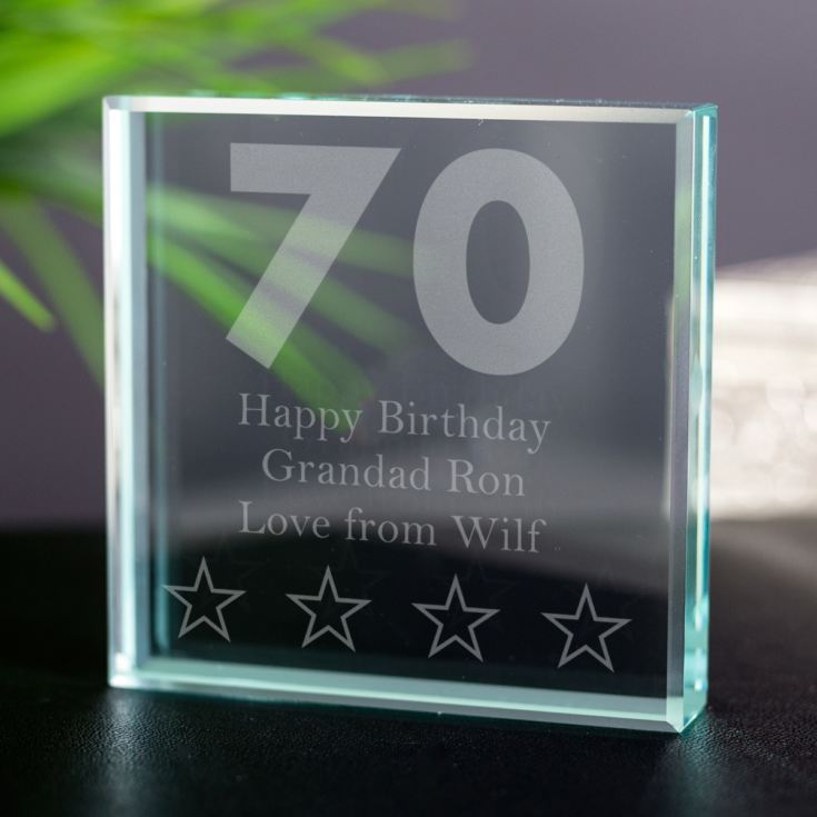 70th Birthday Keepsake product image