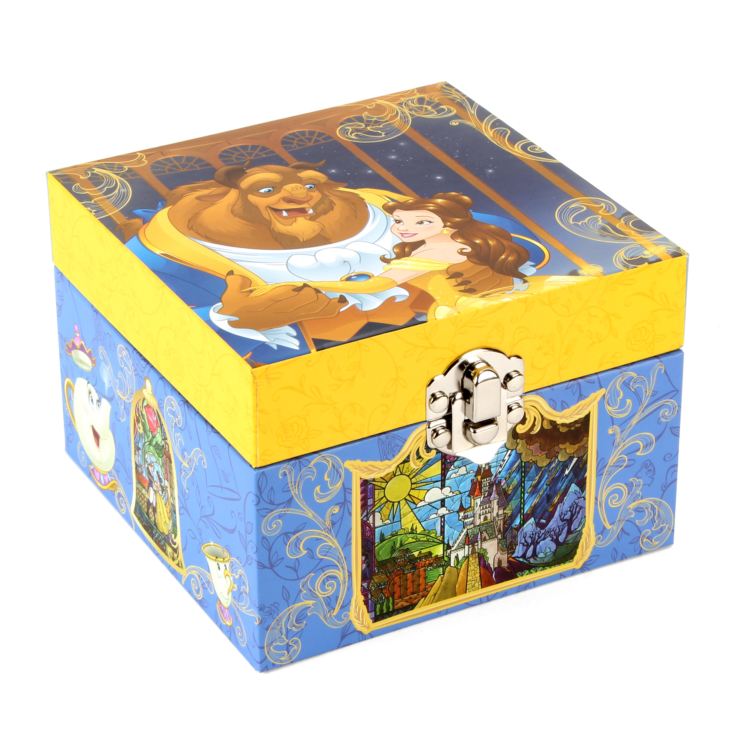 L6-144p6 (864) Disney Beauty & the Beast Musical Jewel Box product image