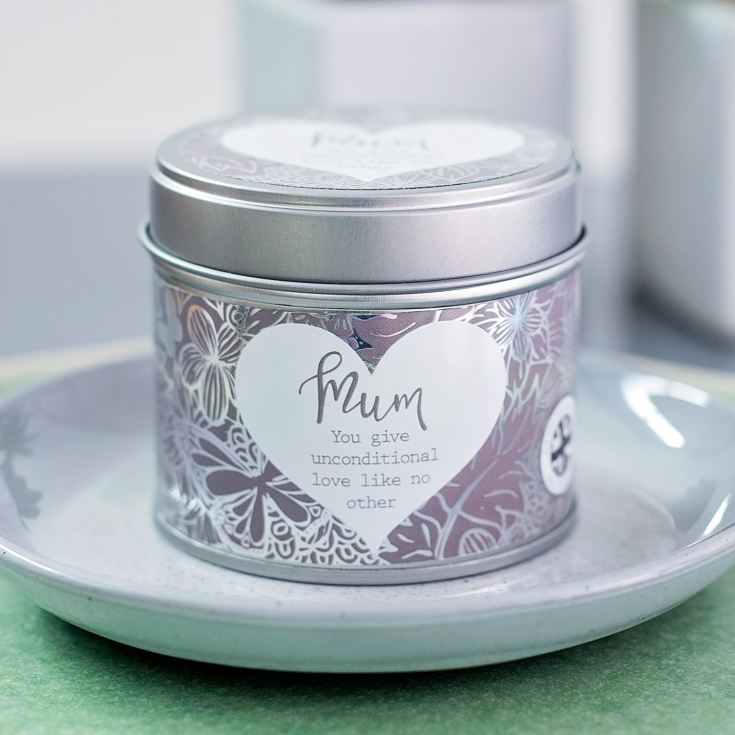 Said With Sentiment Mum Candle In A Tin product image