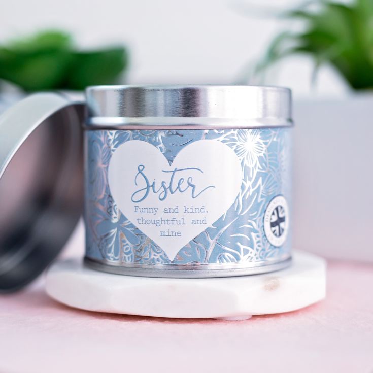 Said With Sentiment Sister Candle In A Tin product image