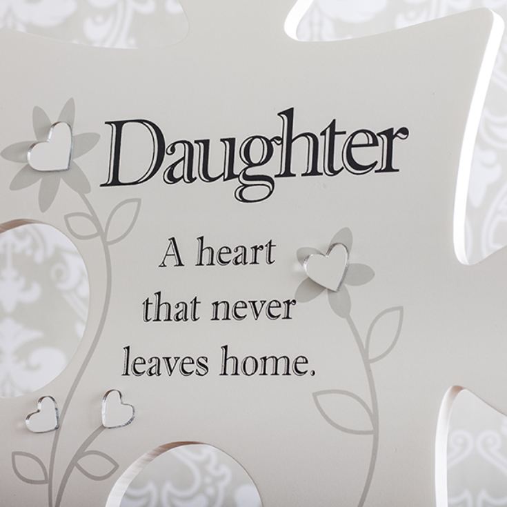 Daughter Jigsaw Hanging Wall Art The Gift Experience