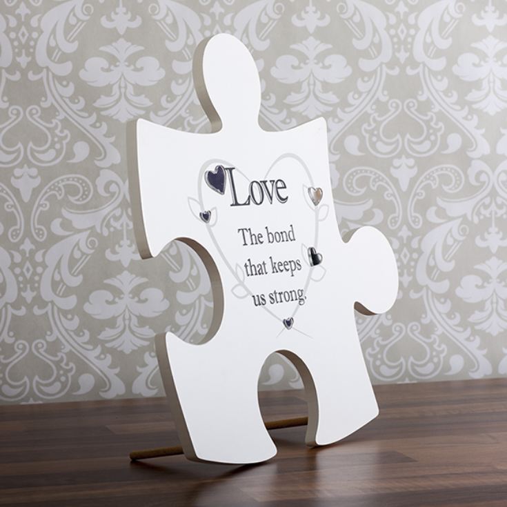 Love Jigsaw Hanging Wall Art The Gift Experience