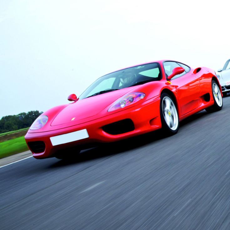 Ferrari Driving Thrill with Passenger Ride product image