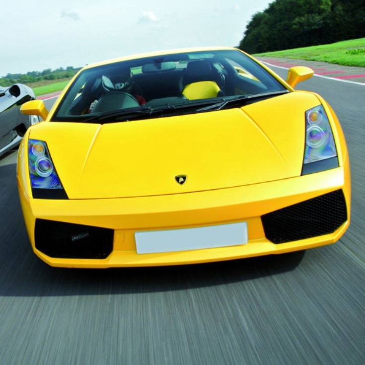 Double Supercar Thrill with High Speed Passenger Ride product image