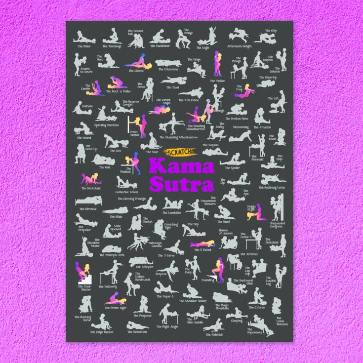 Scratch Poster - Kama Sutra product image