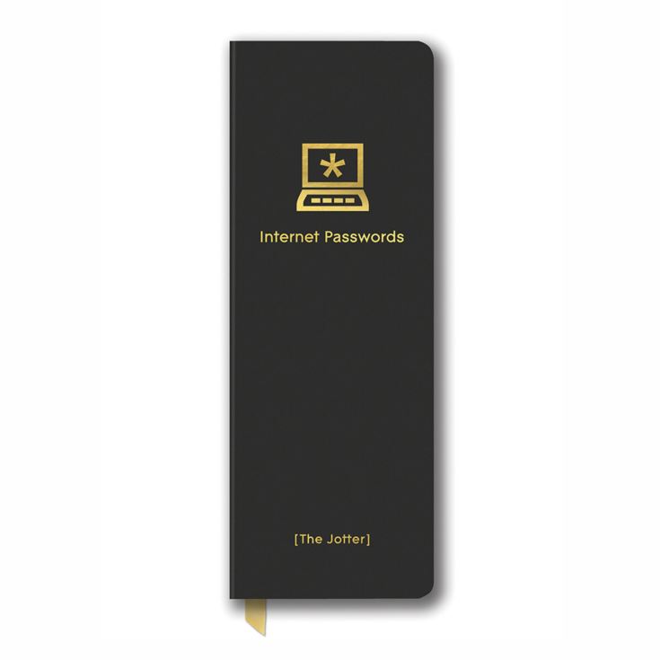 'Studio Oh' Leatherette Jotter Journal - Internet Passwords product image