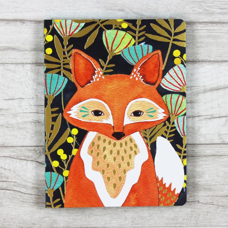 Studio Oh! Coptic Bound A5 Journal - Woodland Fox product image