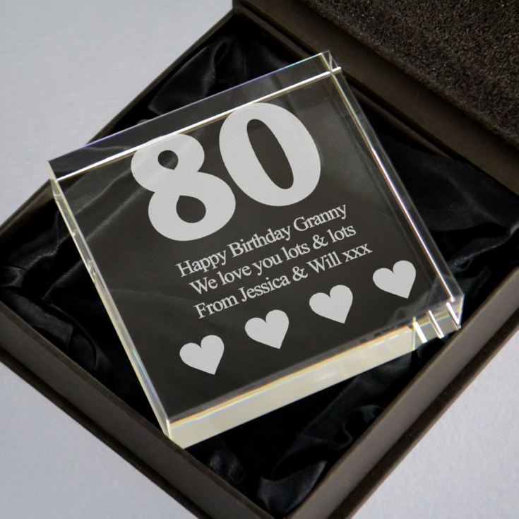 80th Birthday Keepsake product image