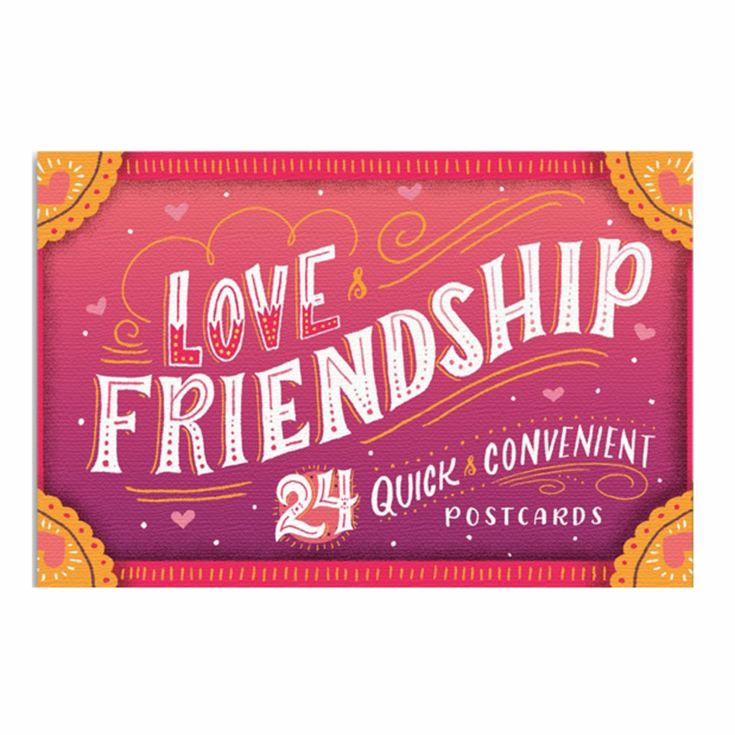 Studio Oh! Postcard Book - Love & Friendship product image
