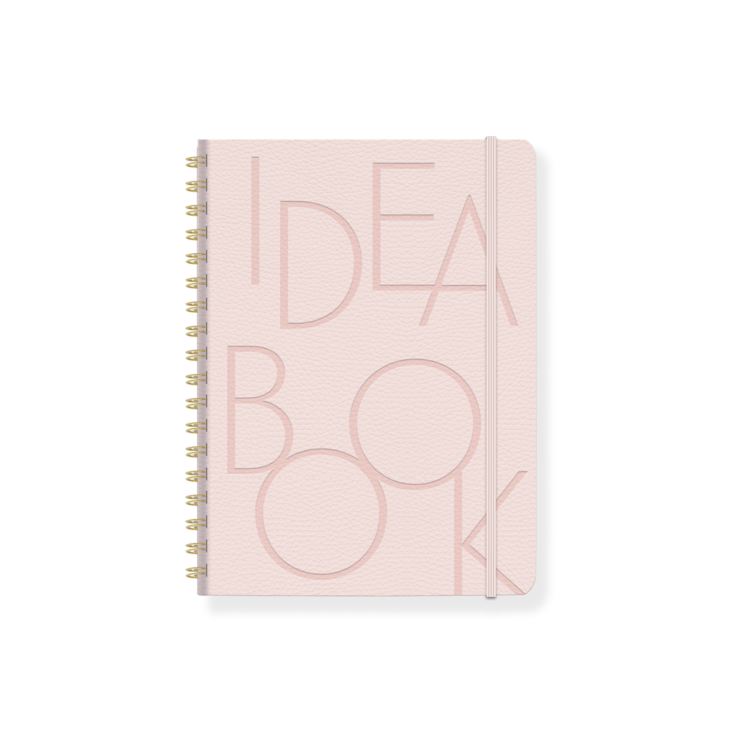 BOLD TYPE BLUSH FAUX LEATHER IDEA BOOK BULLET JOURNAL product image