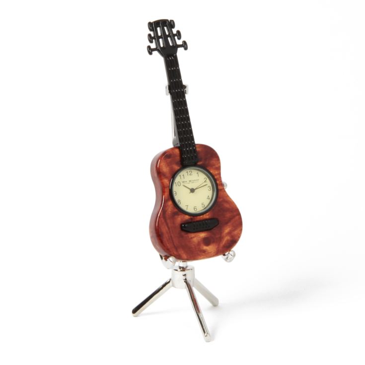 Wm.Widdop Miniature Clock - Guitar product image