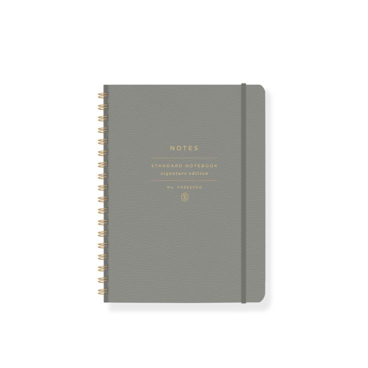 Ring Bound Grey Notebook product image