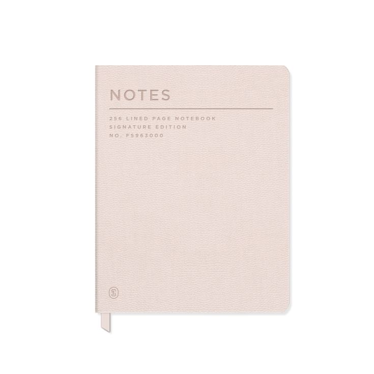 BLUSH FAUX LEATHER LARGE JOURNAL product image