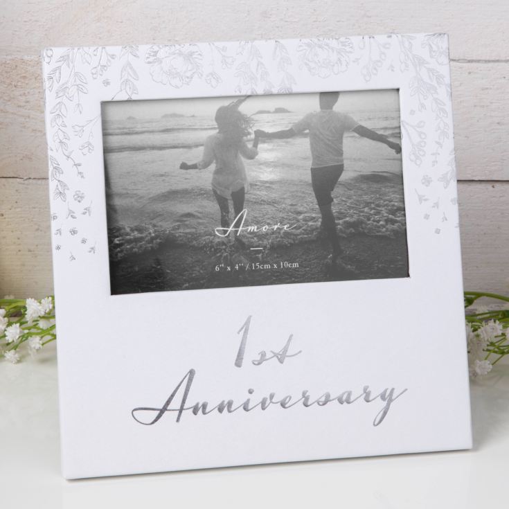 Amore Paperwrap Photo Frame 1st Anniversary 6" x 4" product image