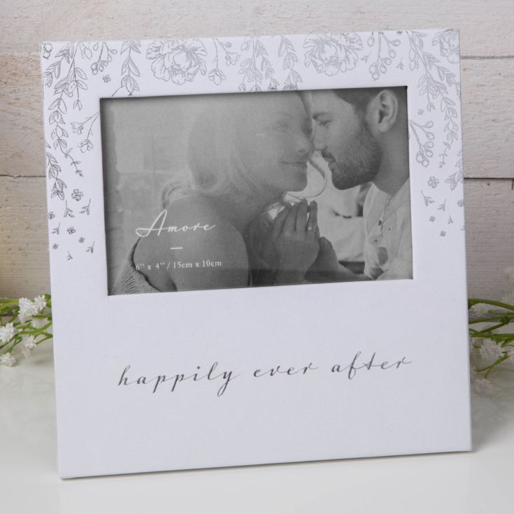 Amore Paperwrap Photo Frame Happily Ever After 6" x 4" product image