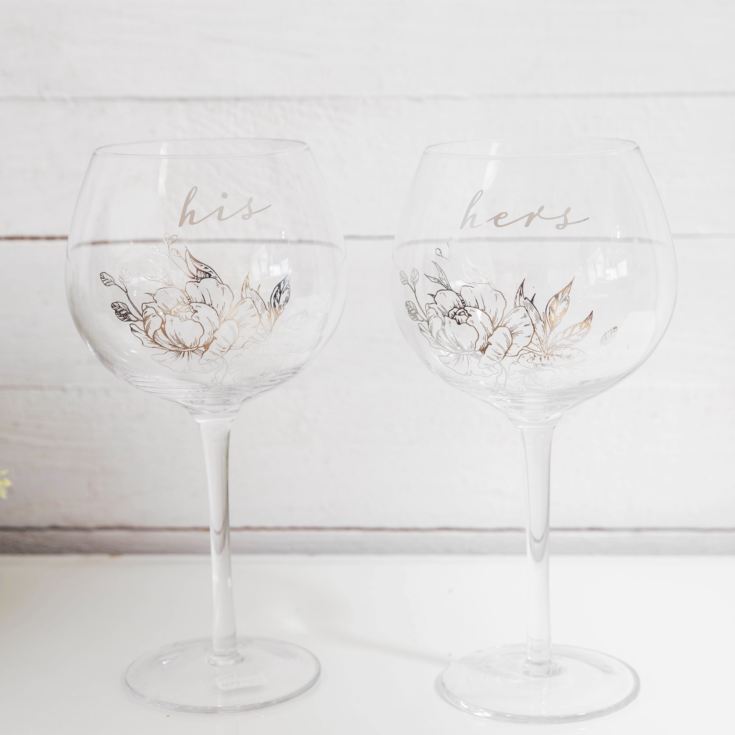 Amore His & Hers Gin Glass Set product image