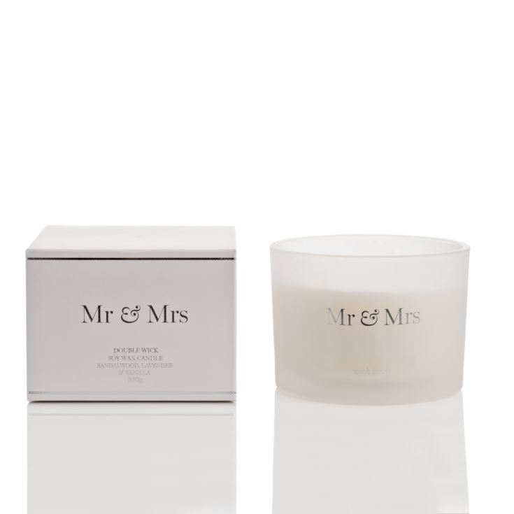 Amore 330g Double Wick Candle "Mr & Mrs" product image