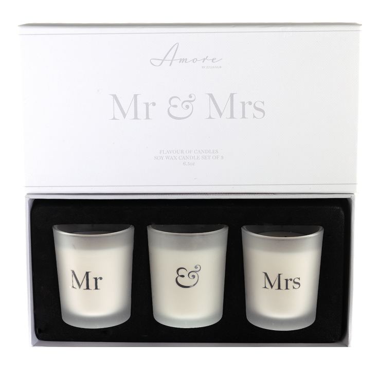Amore Set of 3 Candles "Mr & Mrs" product image