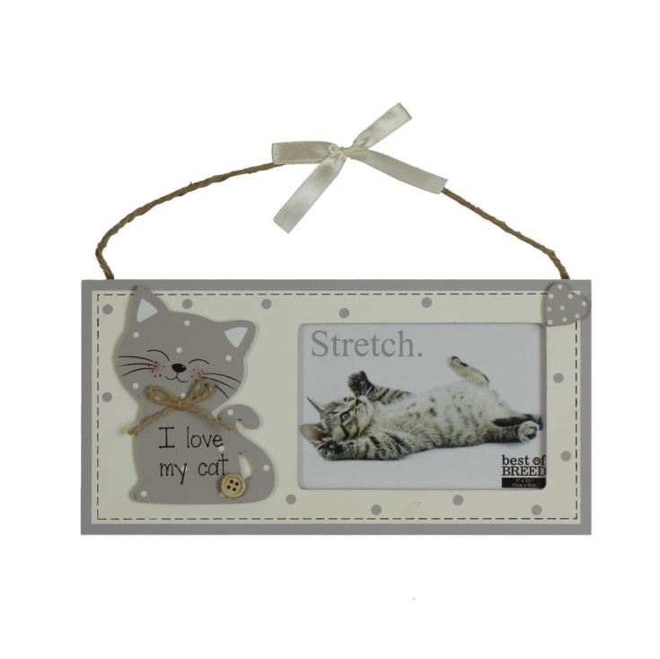 3.5" x 5" - Best of Breed Photo Frame - I Love My Cat product image