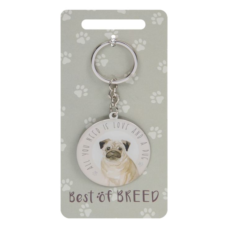Best Of Breed Keyring - Pug product image