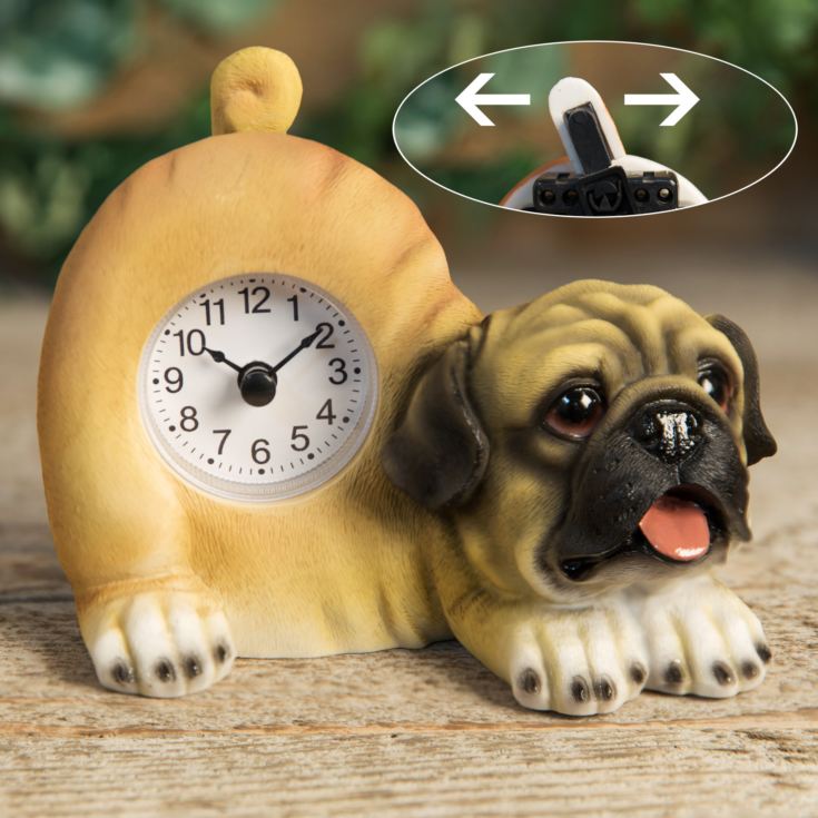 Best of Breed - Pug Mantel clock product image